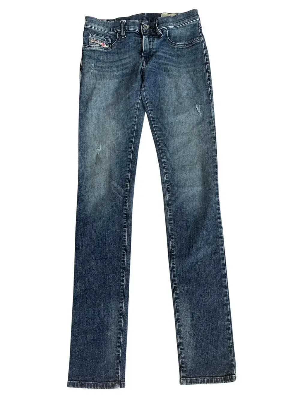 Diesel‎ Livier Super Slim Jegging Jeans Women’s 28 Stretch Low Waist Blue